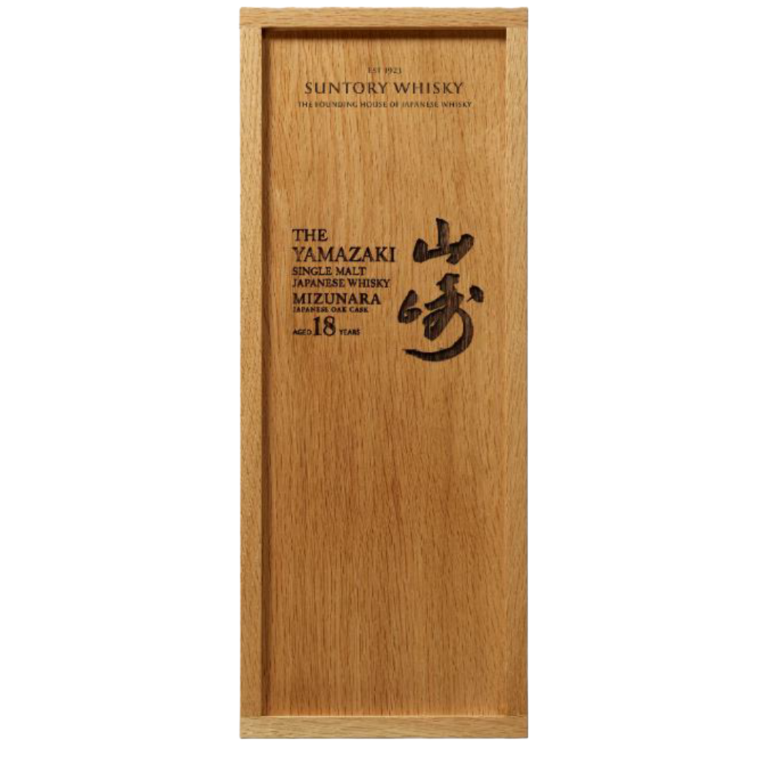 Yamazaki 18 years single malt whiskey Mizunara 48% 0.7l