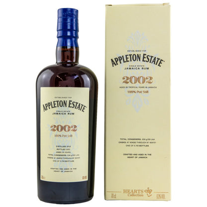 Appleton Rum 20 Jahre 2002/2022 Hearts Collection 63% 0,7l