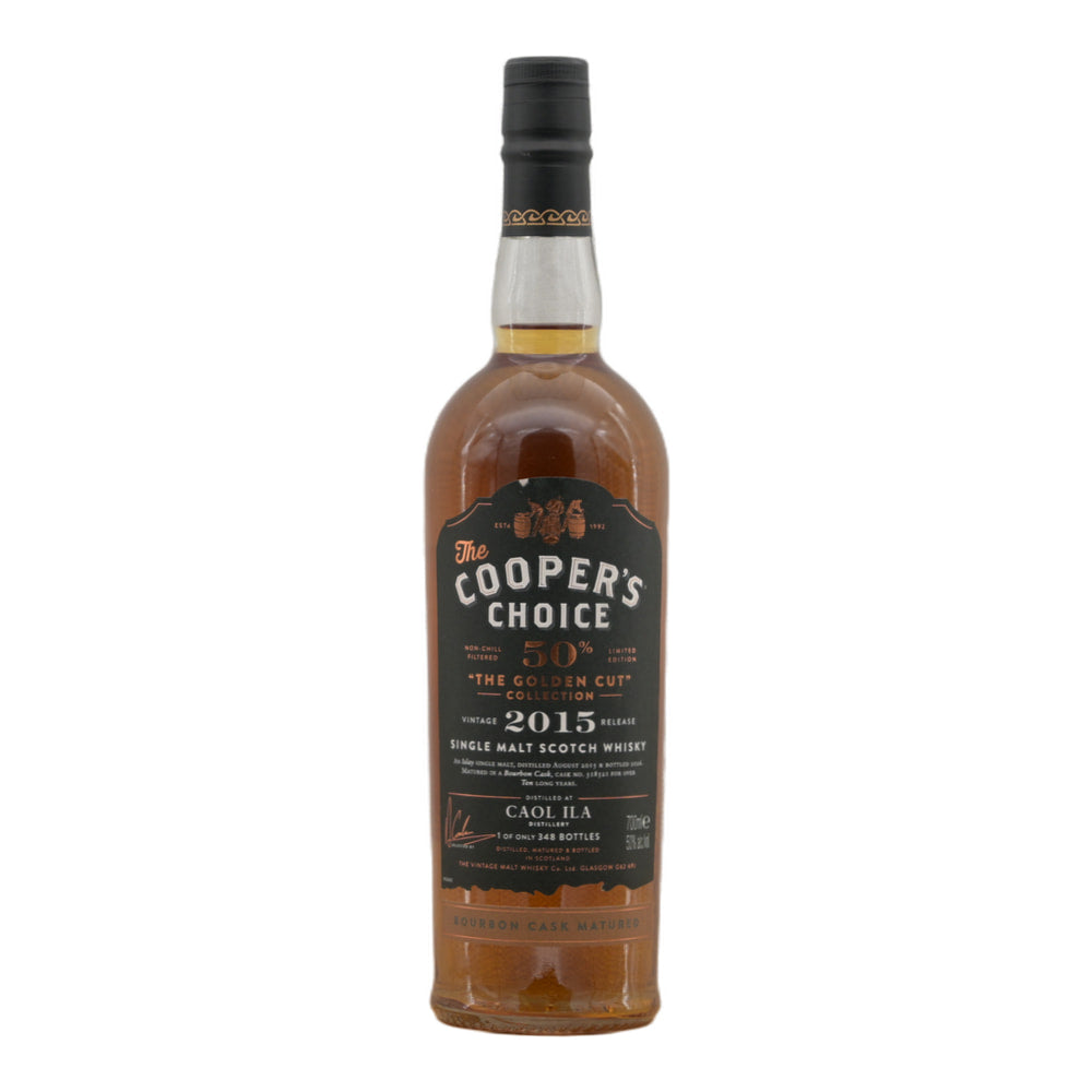 Caol Ila 10 Jahre 2015/2026 – The Cooper’s Choice The Golden Cut Collection 50,0% 0,7l