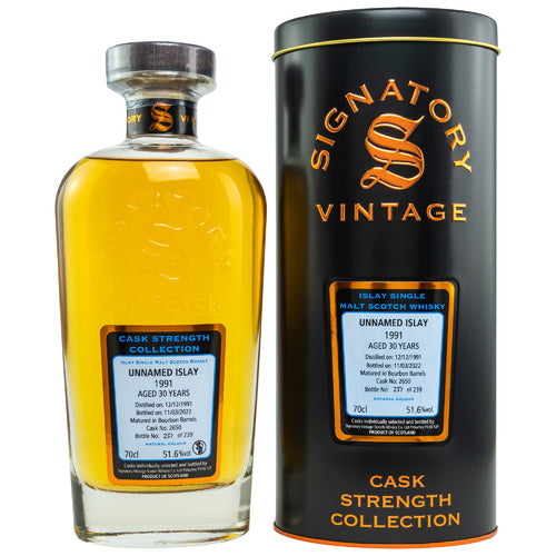 Unnamed Islay 1991/2022 30 Jahre Signatory Cask 2650 51,6% 0,7l