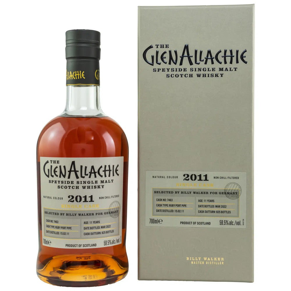 Glenallachie 11 Jahre 2011/2022 Ruby Port Pipe