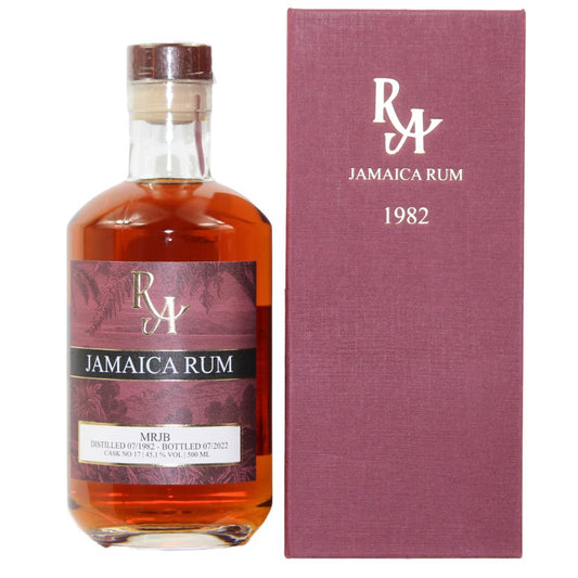 RA Jamaica Rum 1982 40 Jahre