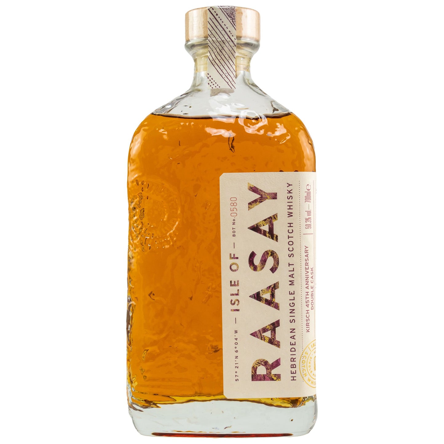Isle of Raasay Single Malt Kirsch 45th anniversary double cask 59,3% 0,7l