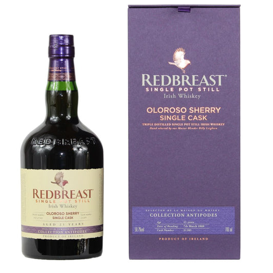 Redbreast 21 Years First Fill Sherry Butt #21285 58.7% 0.7l