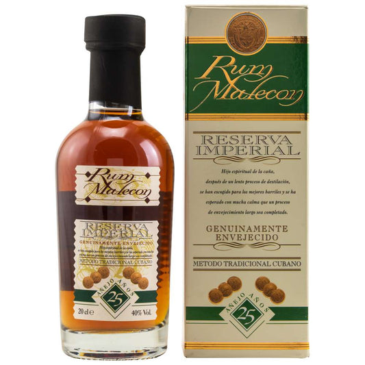 Rum Malecon 25 Jahre