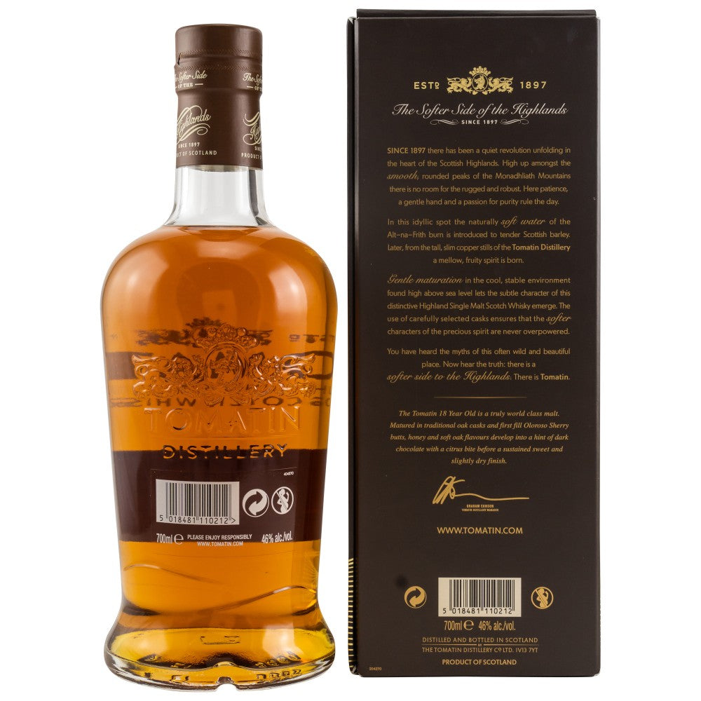 Tomatin 18 Years Old Oloroso Sherry Casks –
