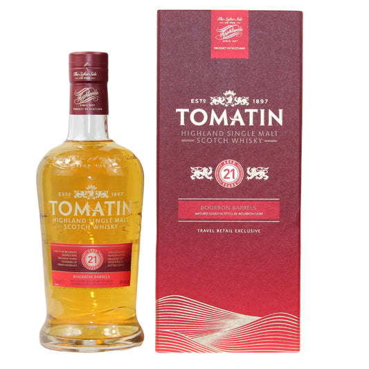 Tomatin 21 Years Travel Retail Exclusive 46% 0.7l
