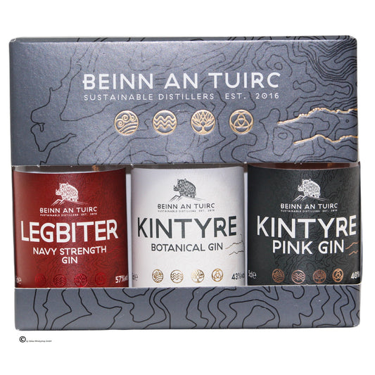 Beinn an Tuirc Gin Triple Pack (40%/42%/57%) 3x 0.05l