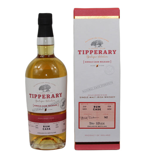 Tipperary 2002/2020 18 Jahre Rum Cask Single Cask #142 55,83% 0,7l