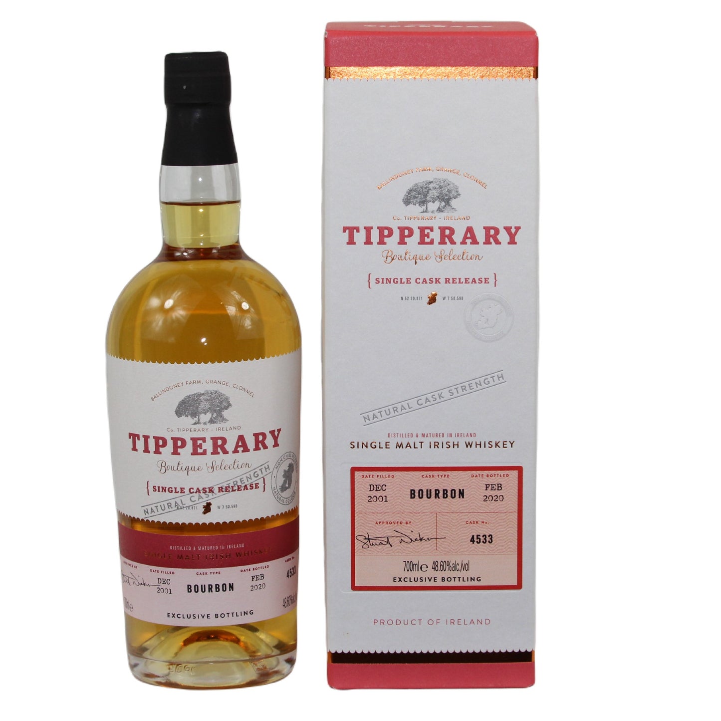 Tipperary 18 Jahre Bourbon Cask