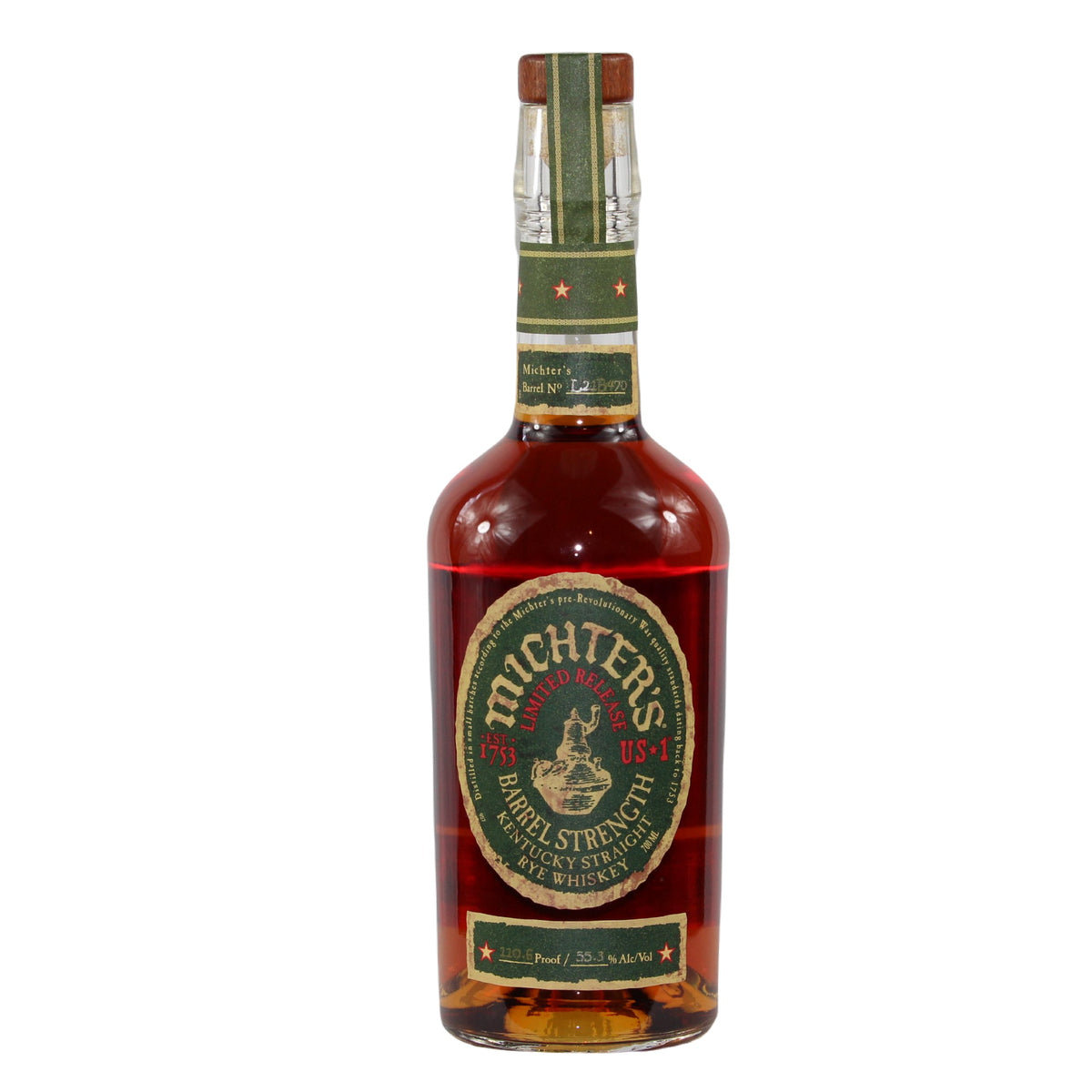 Pechter's Rye Michter´s Rye Whiskey Barrel Strength – deliawhisky.de