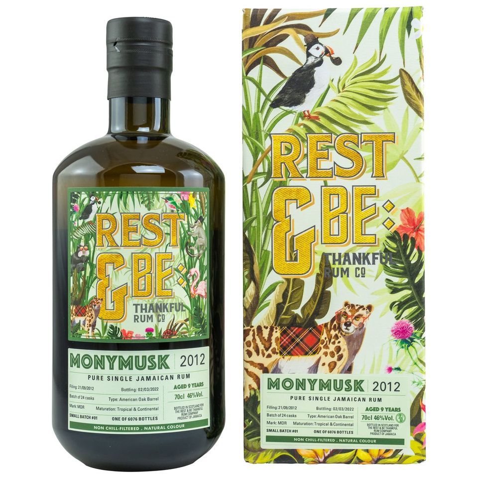 Rest & Be Thankful Monymusk 9 Jahre 46% 0,7l